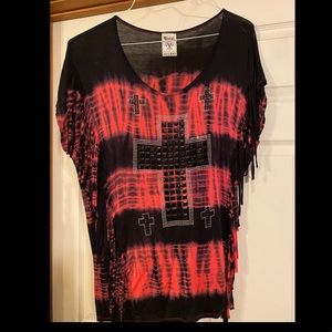 Black and Pink Shirt